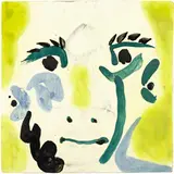 Pablo Picasso, Carreau visage d’homme, 24 June 1965