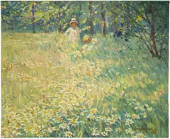 Dorothea Sharp, The Daisy Field, 1914, Oil on canvas