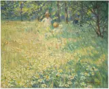 Dorothea Sharp, The Daisy Field, 1914, Oil on canvas
