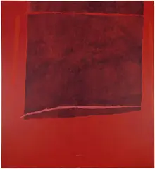 Theodoros Stamos, Infinity Field - Lefkada Series, 1975, Oil and acrylic on canvas