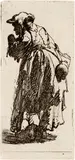Rembrandt Harmensz van Rijn, Die Alte mit der Kürbisflasche - Old Beggar Woman with a Gourd