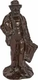Honoré Daumier, L'Amateur d'art, Design circa 1862, cast 1955, Bronze