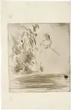Edgar Degas, Deux danseuses dans la coulisse