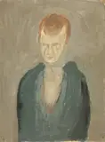 Otto Meyer-Amden, Halbbildnis eines stehendes Mannes