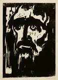 Emil Nolde, Prophet, 1912, Woodcut on wove paper