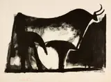 Pablo Picasso, Le taureau noir, 20 April 1947
