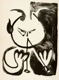 Faune musicien n°5 by Pablo Picasso, Vallauris, 10 March 1948, sold Sep 2025