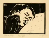 Karl Schmidt-Rottluff, Schlafender Junge
