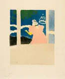 Chanteuse au café-concert by Henri de Toulouse-Lautrec, 1894, Colour lithograph on wove paper, sold Sep 2025