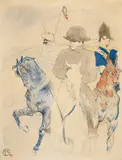Napoléon by Henri de Toulouse-Lautrec, 1895, Colour lithograph on wove paper, trial proof, sold Sep 2025