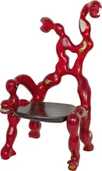 Niki de Saint Phalle, Triple-headed Snake Chair, Circa 1997