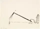 Roman Signer, Ohne Titel, Circa 1998, Pen and ink drawing on paper