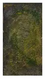 Mark Tobey, Ohne Titel, 1971, Spray technique on Styrofoam panel