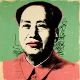 Andy Warhol, Mao, 1972, Screenprint in colours, on Beckett High White paper, the full sheet,