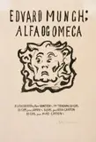 Edvard Munch, Alfa und Omega - Alpha and Omega, 1908-1909, Folge von 21 Lithographien (Titelblatt, Inhaltsverzeichnis, 19 Darstellungen) auf festem Velin, in roter originaler Halbledermappe