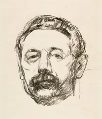 Tor Hedberg by Edvard Munch, 1912, Lithograph on wove paper, sold Sep 2025