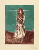 Edvard Munch, Junge Frau am Strande - Young Woman on the Beach