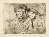 Edvard Munch, Der Verführer I - The Seducer I, 1913, Etching on cream wove paper