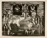 Edvard Munch, Der Sohn - The Son, Probably 1915, Woodcut on beige wove paper