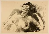 Edvard Munch, Liegender Halbakt I - Reclining Nude I
