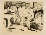 Edvard Munch, Grabende Arbeiter - Streetworkers