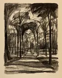 Edvard Munch, Buchenwald, Wiesbaden - Woods by Wiesbaden