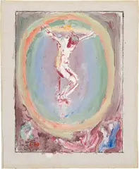 Cuno Amiet, Kreuzigung, Circa 1938, Oil on canvas