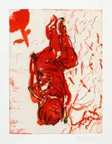 Georg Baselitz, Knabe David, 1998/1999, Line etching and aquatint from 2 copper plates on Somerset wove paper