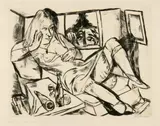 Max Beckmann, Frau in der Nacht