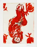 Georg Baselitz, Knabe Christian, 1998/1999, Line etching and aquatint from 2 copper plates on Somerset wove paper