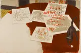 Pierre Bonnard, Couverture du deuxième Album d'estampes originales de la Galerie Vollard, 1897, Colour lithograph on thin wove paper