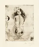 Marc Chagall, La violoniste - Die Geigerin