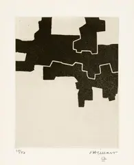 Eduardo Chillida, Gaur II, 1968, Etching