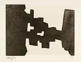 Eduardo Chillida, Agindu II, 1969, Etching on wove paper