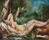 Charles Dufresne, Nu couché, Circa 1920, Oil on canvas