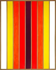 Franz Fedier, Streifen (senkrecht), 1970, Acrylic on canvas