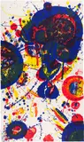 Sam Francis, Tokyo Mon Amour, 1963, Colour lithograph on Kochi rice Japan paper
