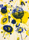 Sam Francis, You the Yellow, 1963, Colour lithograph on wove paper