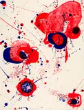 Sam Francis, For St. Gallen, 1963, Colour lithograph on BFK Rives wove paper with watermark