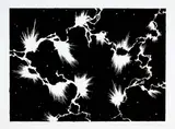 Franziska Furter, whisper me, 2004, Indian ink on wove paper