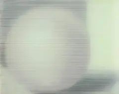 Silvia Gertsch, Ohne Titel, 1993, Reverse glass painting