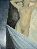 Silvia Gertsch, Nude, 1984, Gouache on wove paper