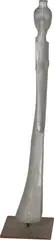 Schang Hutter, Figur, Iron, spray-galvanized