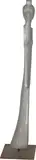Schang Hutter, Figur, Iron, spray-galvanized