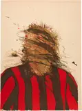 Rolf Iseli, Homme cactüsse im Schütterlibli, 1973, Colour lithograph on wove paper