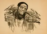 Käthe Kollwitz, Helft Russland, End of August 1921, Lithograph on laid paper