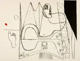 Le Corbusier, Icône 4, 1964, Colour lithograph on wove paper