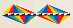 Verena Loewensberg, 6 Serigraphien, 1980, 6 Colour screen prints with title page on handmade "Vikas" paper