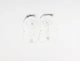 Mark Manders, Zwei Gesichter, 1992, Pencil on wove paper