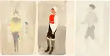 Otto Meyer-Amden, Fasnacht. - Metzger. - Student